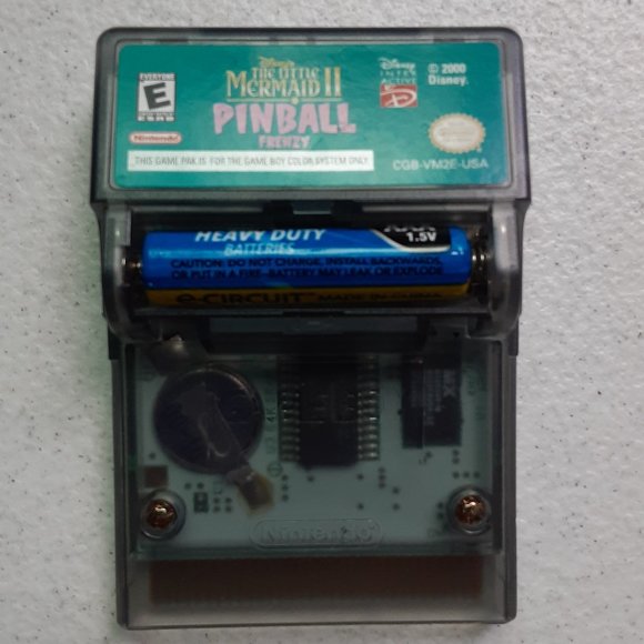 Disney's The Little Mermaid II Pinball Frenzy Nintendo Game Boy Color 2000 Test - Picture 1 of 1